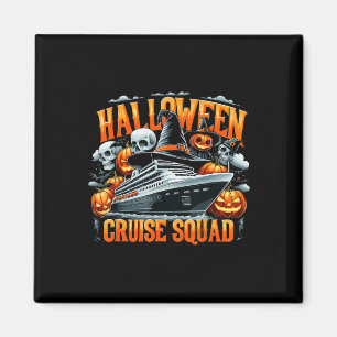 Halloween Cruise Squad Family 2025 Cruising Crew F Magnet