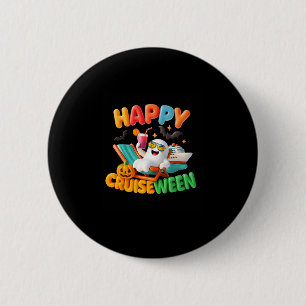 Halloween Cruise Squad Family Happy Cruiseween Cru 6 Cm Round Badge