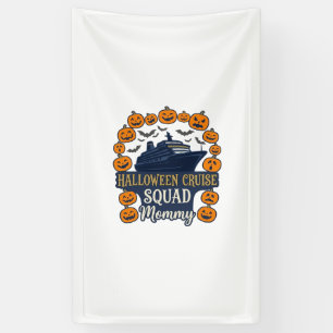 Halloween Cruise Squad Mummy Ship Pumpkins Bats_1 Banner
