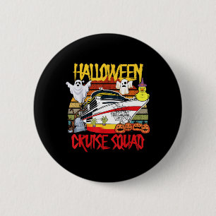 Halloween Cruise Squad Rubber Duck Hunting Ship 6 Cm Round Badge