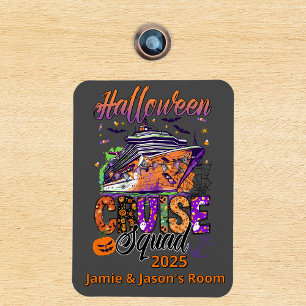 Halloween Cruise Squad Ship  Magnet