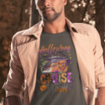 Halloween Cruise Squad Ship  T-Shirt<br><div class="desc">This design may be personalised in the area provided by changing the photo and/or text. Or it can be customised by clicking Personalise this Template and then choosing the click to customise further option and delete or change the colour of the background, add text, change the text colour or style,...</div>