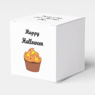Halloween Cupcake    Favour Box