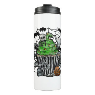 Halloween Cupcake Thermal Tumbler