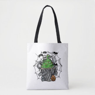 Halloween Cupcake Tote Bag