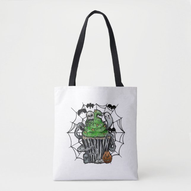 Halloween Cupcake  Tote Bag (Front)