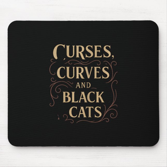 Halloween Curses  Mouse Pad (Front)