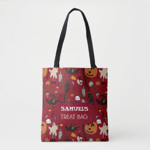 Halloween Custom Treat & Candy Tote Bag