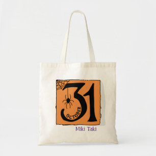 Halloween Custom Whimsical Funny Modern Tote Bag