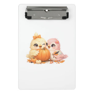 Halloween Cute Bird Best Friends Clipboard