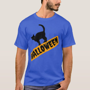 Halloween Cute black Cat  T-Shirt