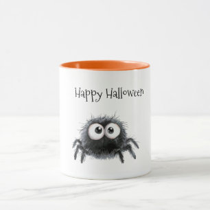 Halloween Cute Black Spider Mug