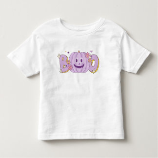 Halloween Cute Boo Pumpkin Kids T-Shirt