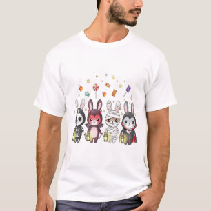 Halloween Cute Bunny Costume T-Shirt