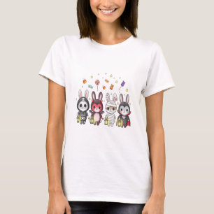 Halloween Cute Bunny Costume T-Shirt