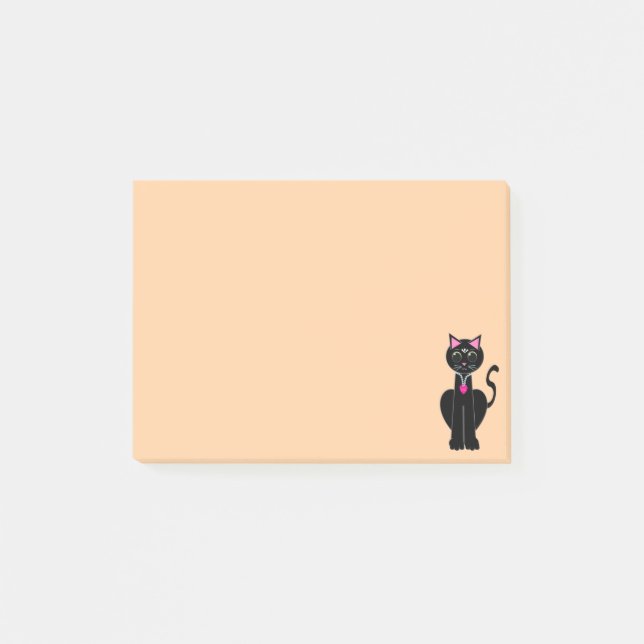 Halloween Cute Cat Post-it Notes (Front)