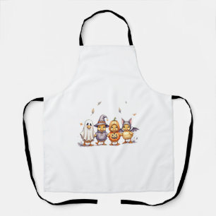 Halloween Cute Ducklings Costume Apron