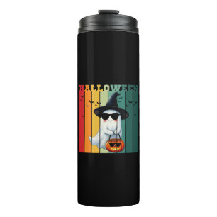 Halloween cute funny ghost pumpkin gift ideas thermal tumbler