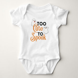 Halloween Cute Ghost Baby Bodysuit