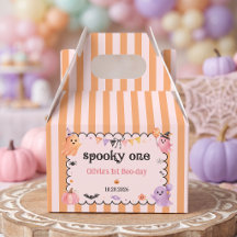 Halloween Cute Ghost Birthday Party Favour Box