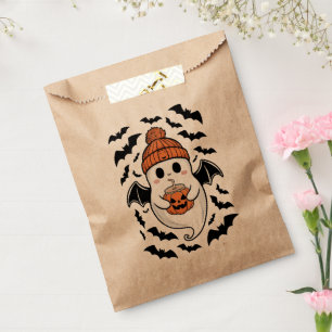Halloween Cute Ghost  Fall Spooky Season Gift Favour Bag