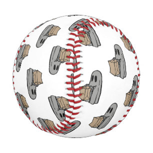 Halloween, Cute Ghost Grey, Trick Or Treat, Boo Baseball