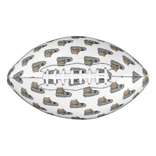 Halloween, Cute Ghost Grey, Trick Or Treat, Boo Football