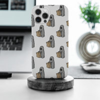 Halloween, Cute Ghost Grey, Trick Or Treat, Boo