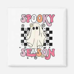 Halloween Cute Ghost Spooky Season Magnet