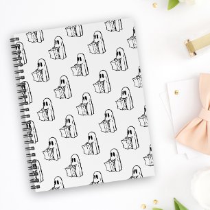 Halloween, Cute Ghost White, Trick Or Treat, Boo Planner