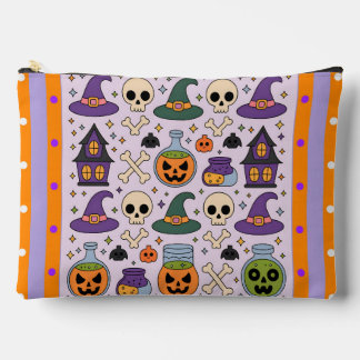 Halloween cute ghost witch pattern accessory pouch