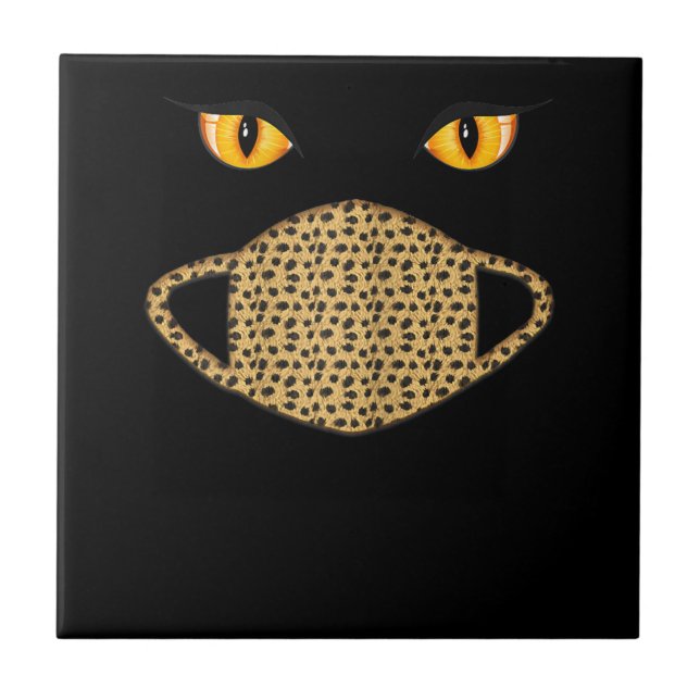 Halloween Cute Gift for Wife Ceramic Tile (Front)
