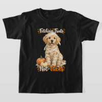 Halloween Cute Golden Retriever Mummy Tricks