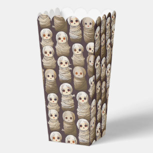 Halloween cute mummies favour box