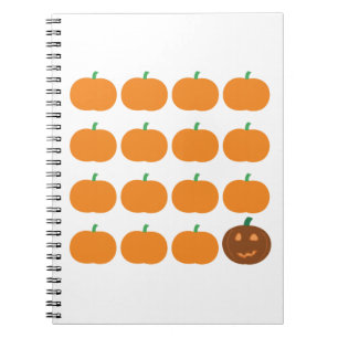 Halloween Cute Pumpkin Patch Notebook