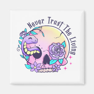 Halloween Cute Skull  Magnet