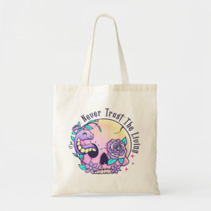 Halloween Cute Skull Tote Bag