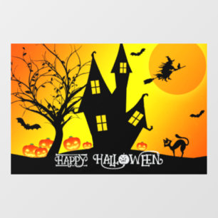 Halloween Cute Spooky Whimsical Witch Orange