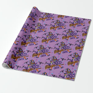 Halloween Cute Wicked Witch Wrapping Paper