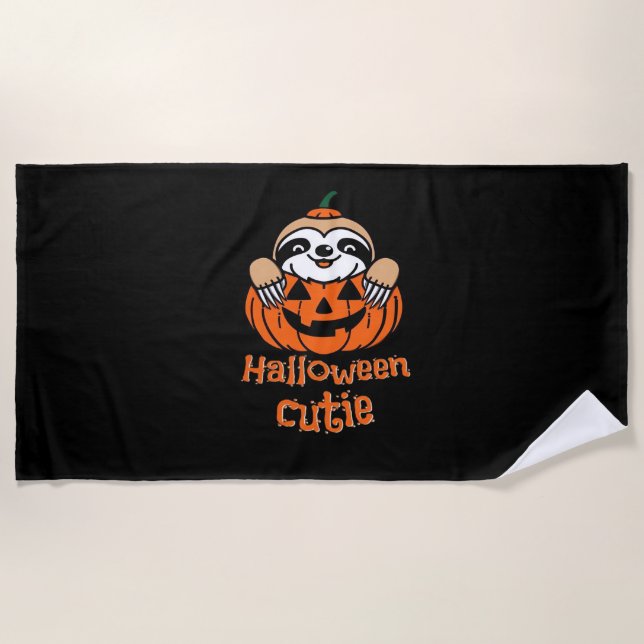 Halloween cutie sloth Essential T-Shirt Beach Towel (Front)