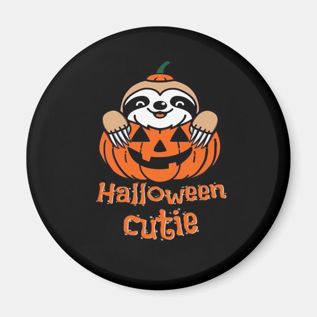 Halloween cutie sloth Essential T-Shirt Magnet (Front)