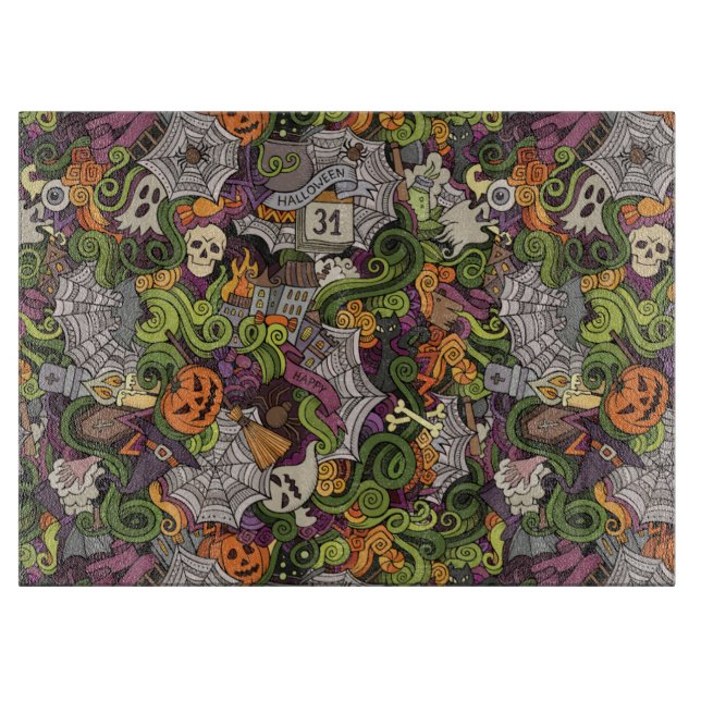 Halloween Cutting Board (Front)