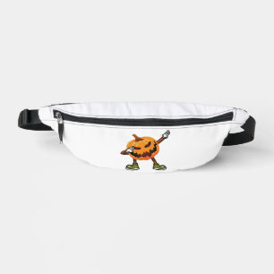 Halloween Dabbing Jack O Lantern Pumpkin Halloween Bum Bags