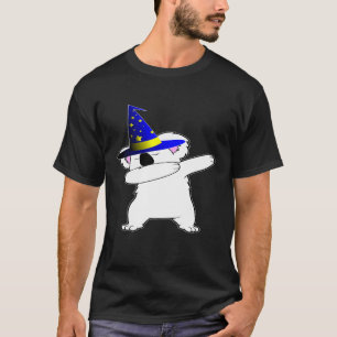 Halloween Dabbing Wizard Koala Bear Magic Witch Ha T-Shirt