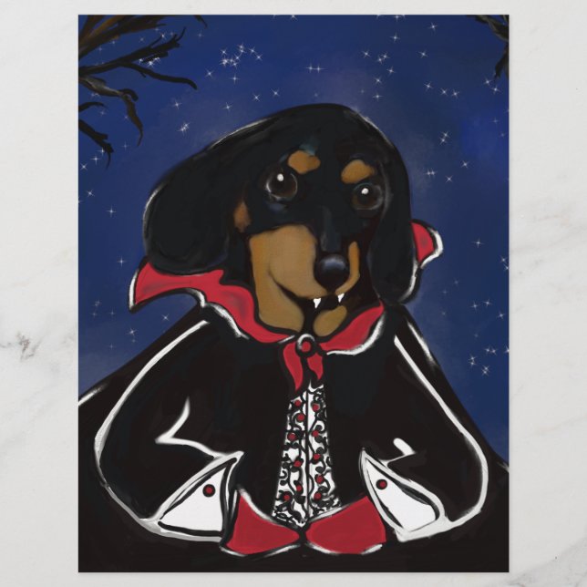 Halloween Dachshund (Front)