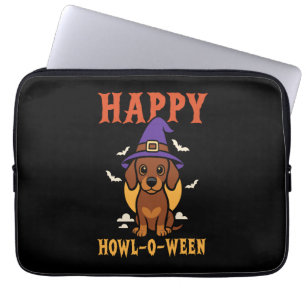 Halloween Dachshund Dog Laptop Sleeve
