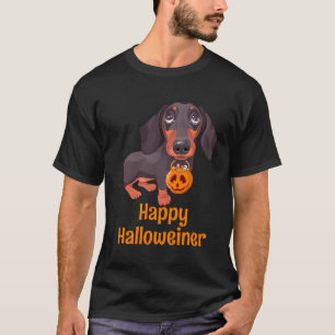 Halloween Dachshund For Happy Halloweiner T-Shirt