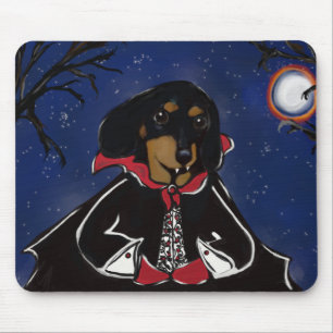 Halloween Dachshund Mouse Pad