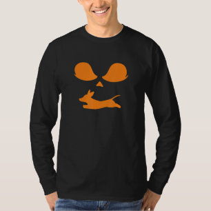 Halloween Dachshund Pumpkin Costume Jack O Lantern T-Shirt