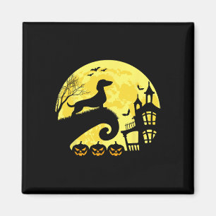 Halloween Dachshund Weenie Wiener Moonshine Sausag Magnet